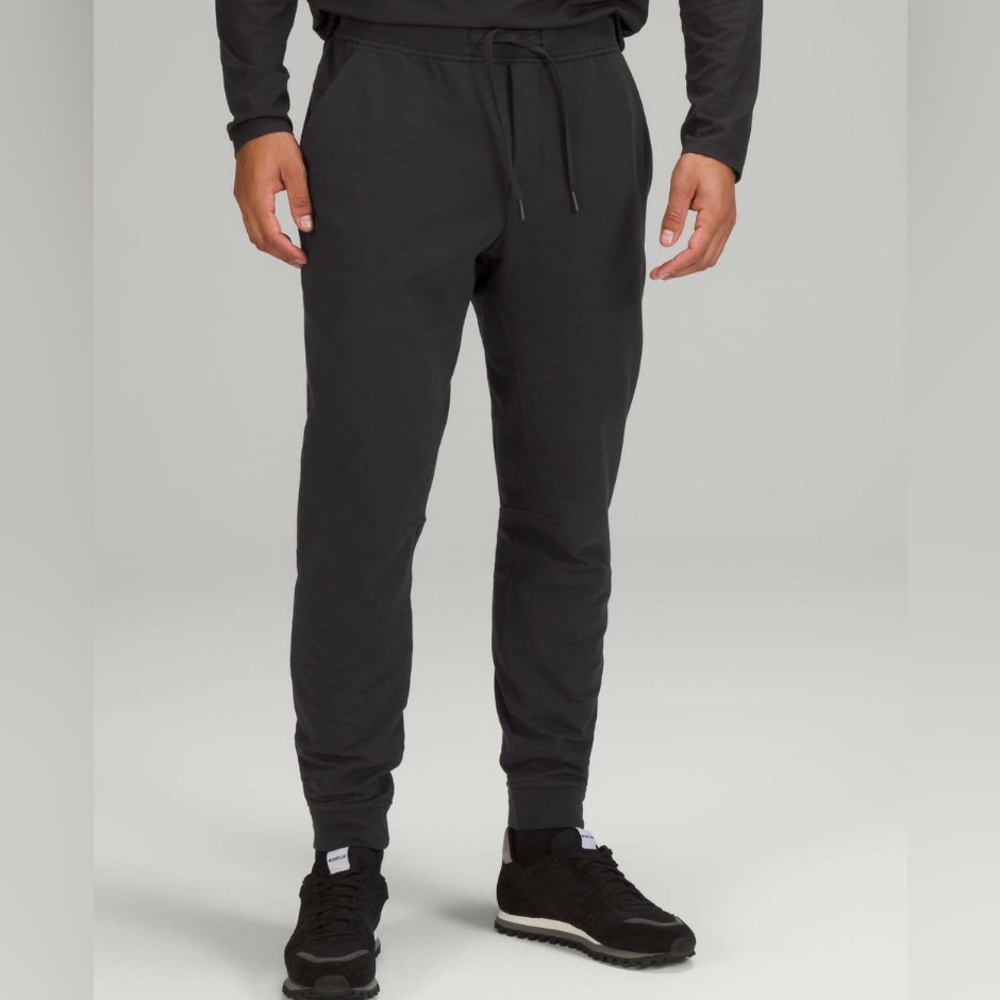 Lululemon Men’s Black City Sweat Jogger Sweatpants Stretch French Terry Size XXL